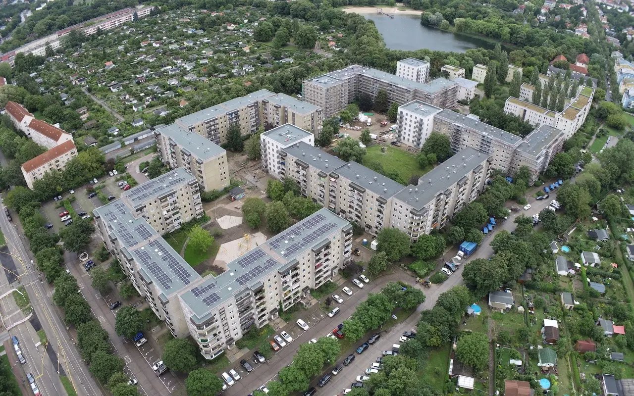 Mieterstrom Quartier in Berlin Pankow, Weißensee